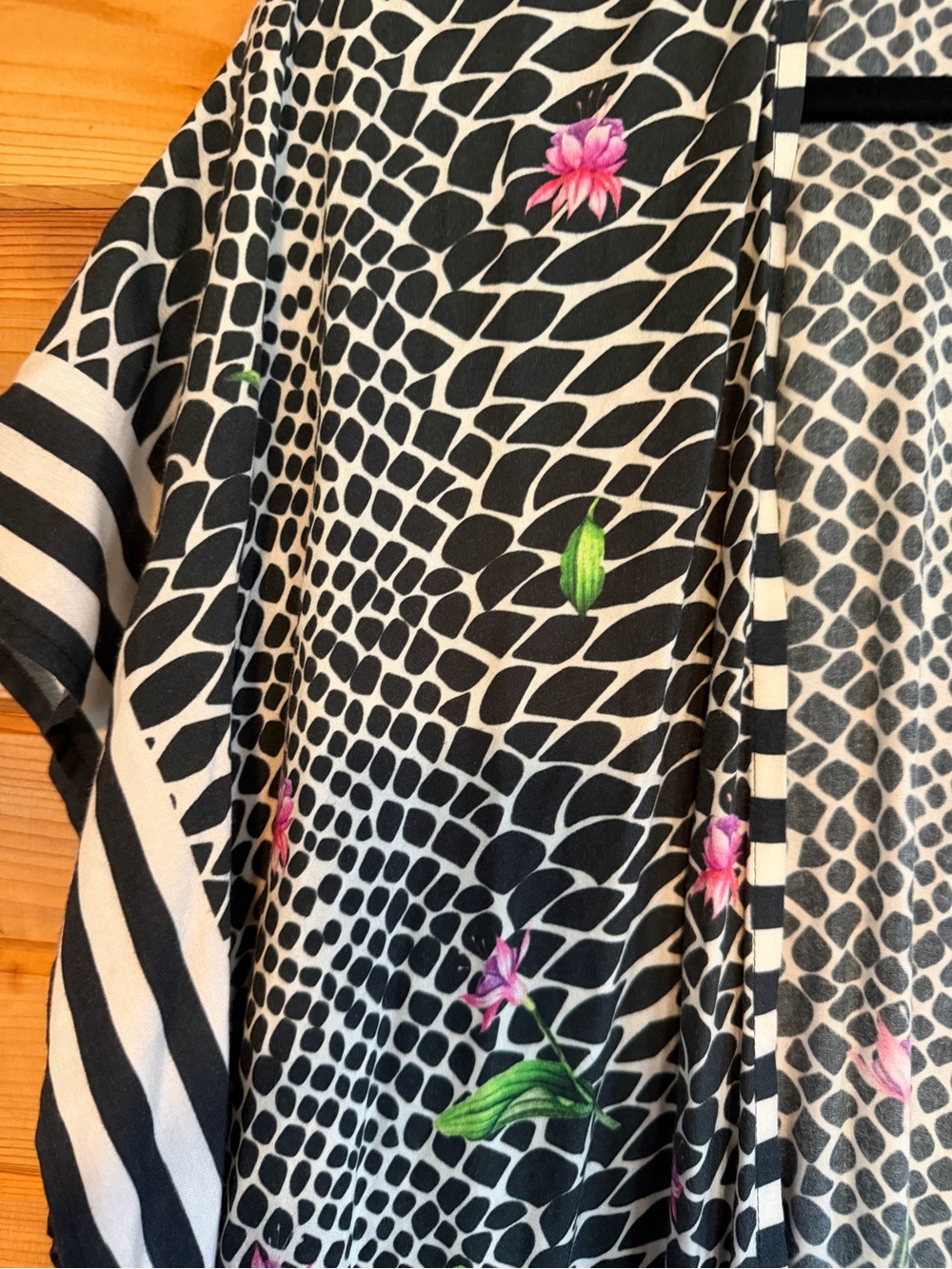 Anthropologie Mila Printed Duster Kimono One Size - Picture 7 of 8